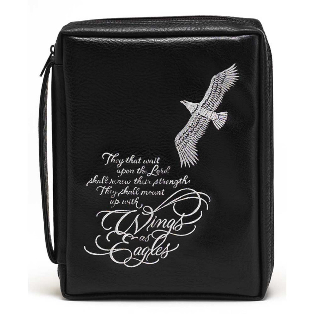 WINGS OF EAGLES BIBLE COVER