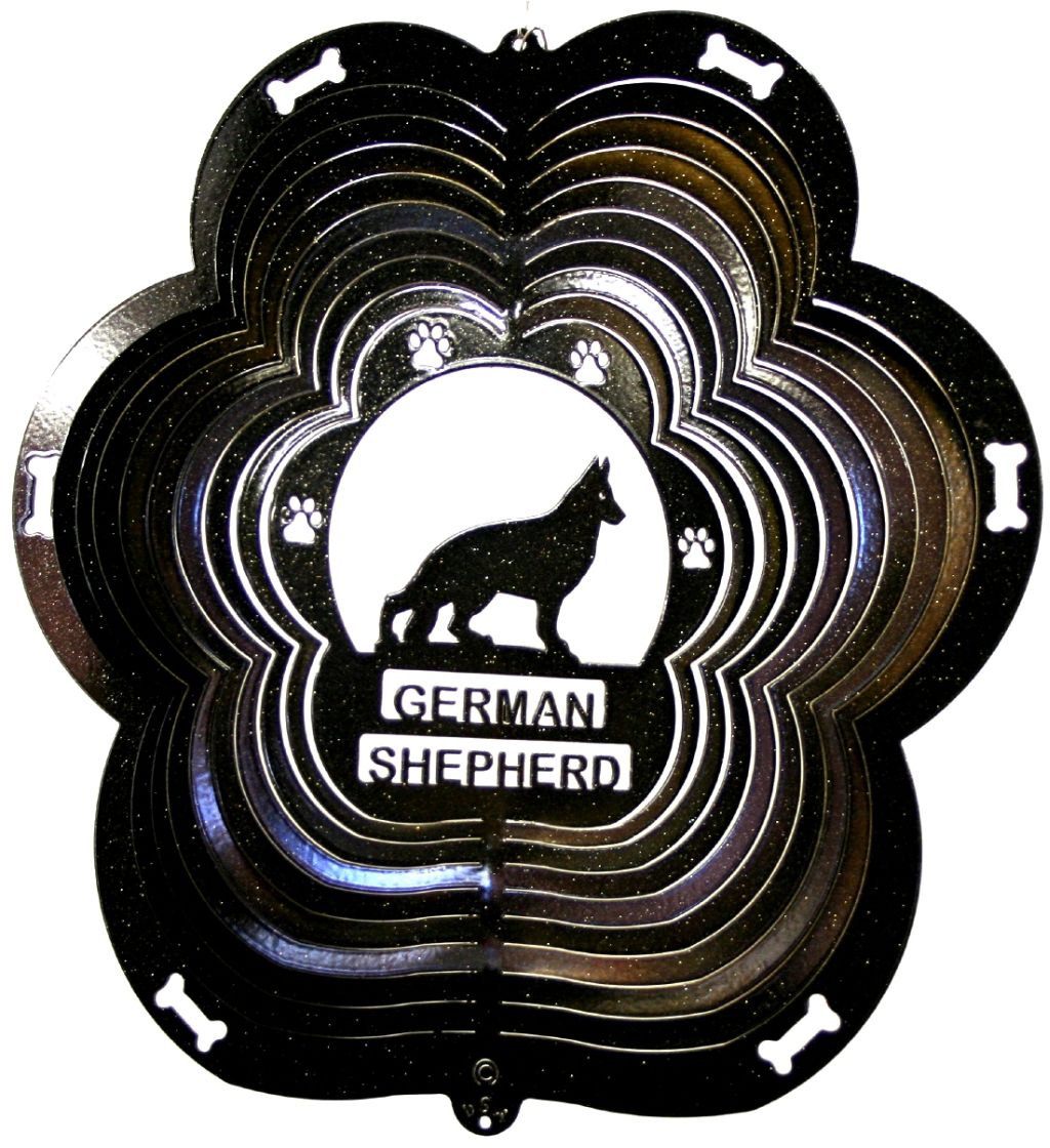 German Shepherd Wind Spinner